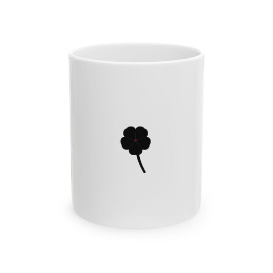 Black Clover Leaf Ceramic Mug | Inspired by Asta from Black Clover