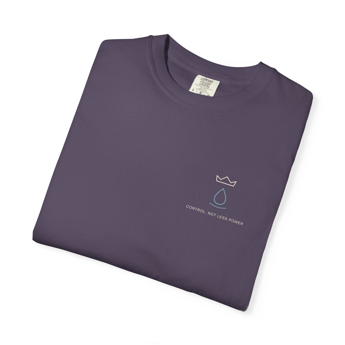 Royal Control Minimalist Anime Tee | Grimoire Magic Japanese Streetwear