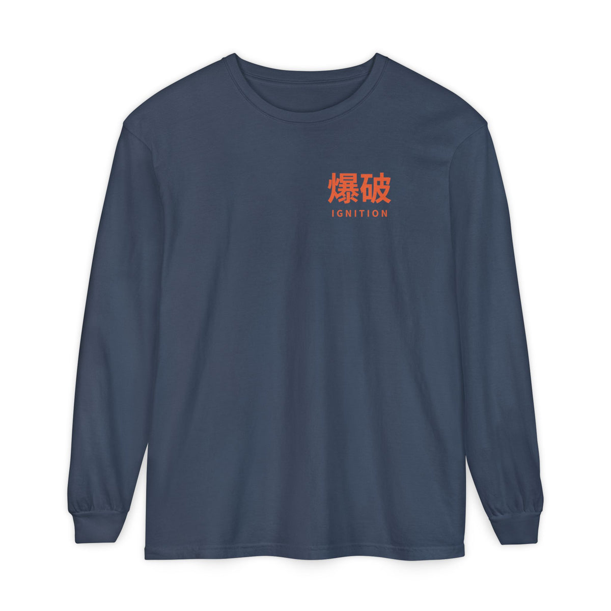 Ignition Kanji Anime Long Sleeve Tee | Explosion Japanese Streetwear