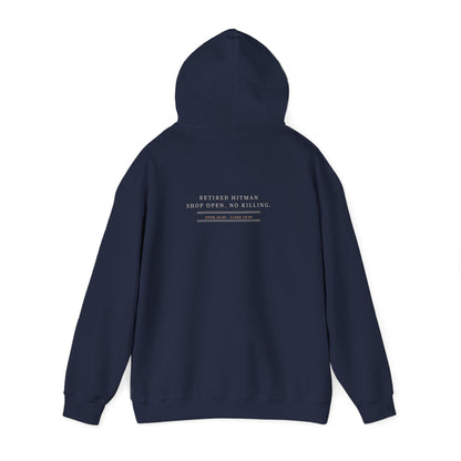 Shop Hours Kanji Hoodie | Inspired by Taro Sakamoto from Sakamoto Days