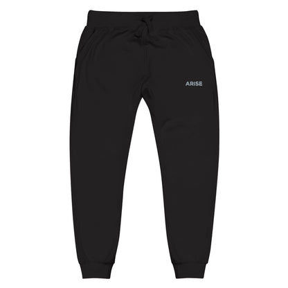 Arise Rank Embroidered Fleece Sweatpants | Inspired by Sung Jinwoo from Solo Leveling