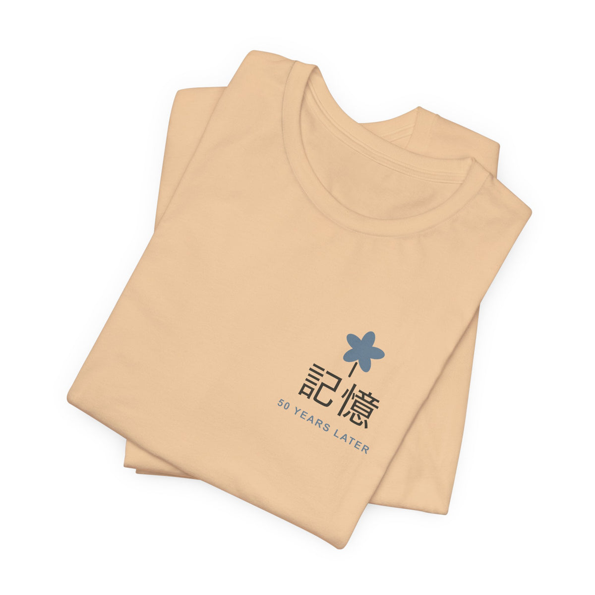 Memory of the Sky Kanji Anime Soft Tee | Mage Journey Japanese Streetwear
