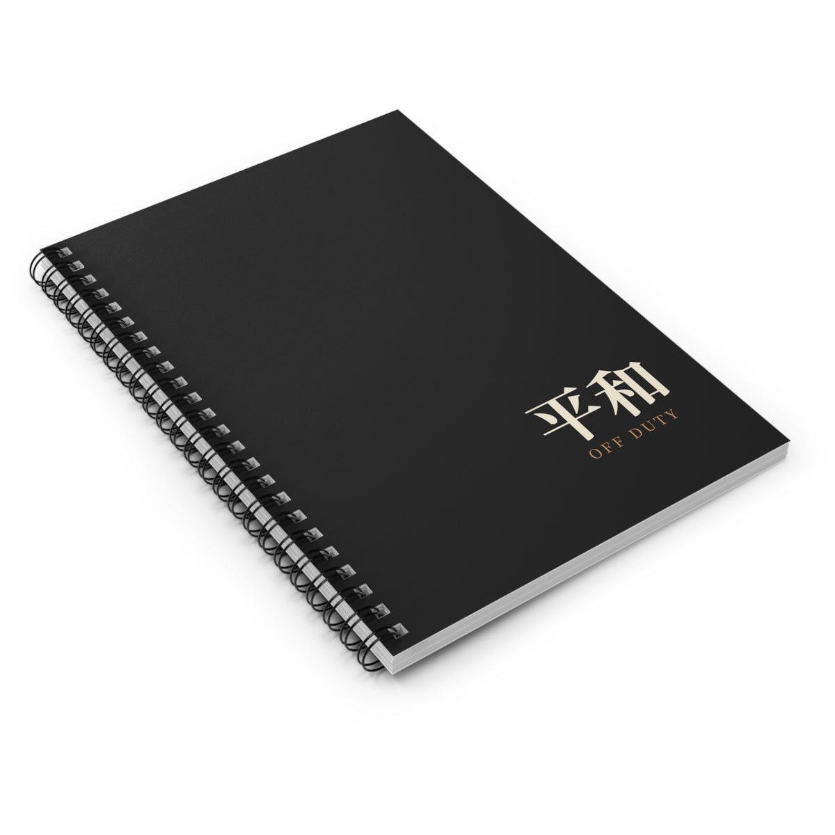 Shop Hours Spiral Notebook | Inspired by Taro Sakamoto from Sakamoto Days