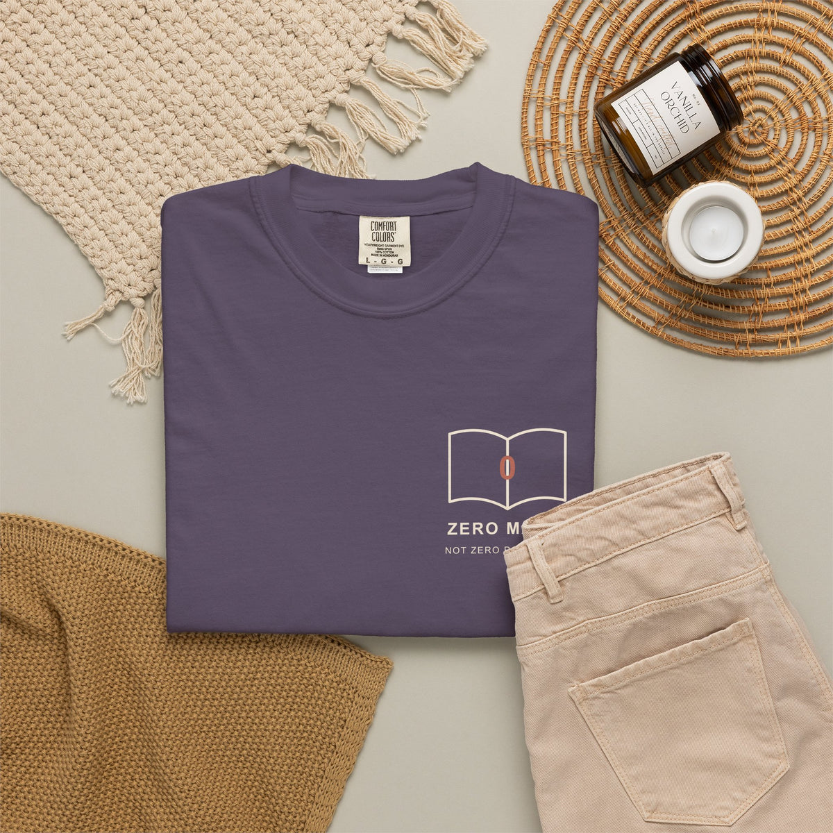 Zero Magic Minimalist Anime Tee | Grimoire Magic Japanese Streetwear