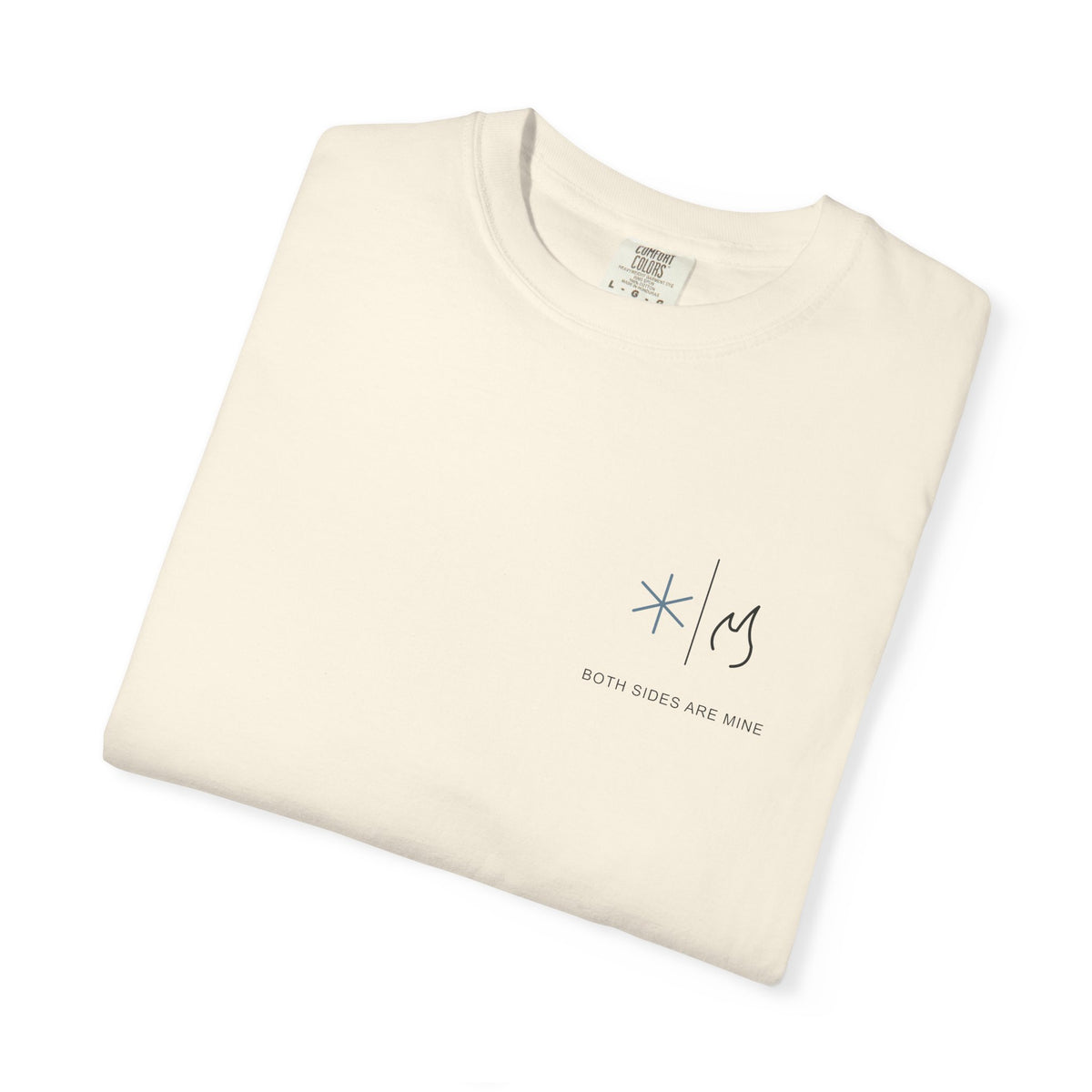 Both Sides Mine Minimalist Anime Tee | Hero Academy Japanese Streetwear