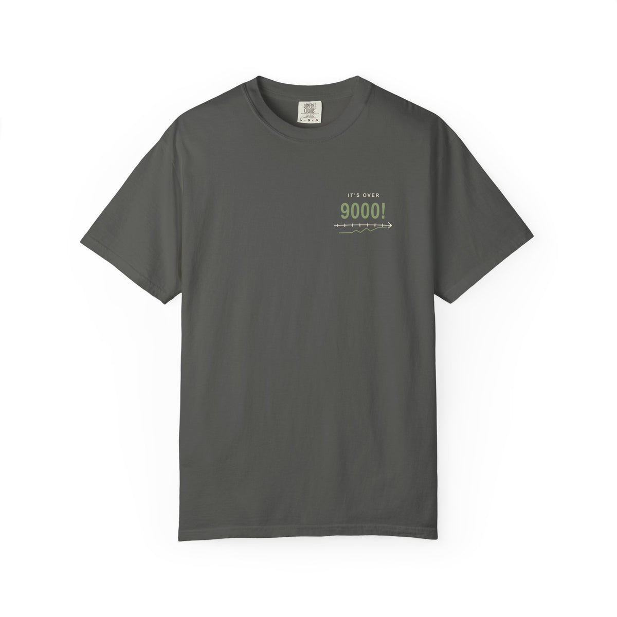 Over Nine Thousand Anime Quote Tee | Power Level Japanese Streetwear