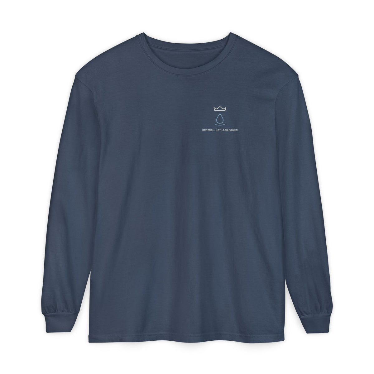 Royal Control Minimalist Long Sleeve Tee | Inspired by Noelle Silva from Black Clover