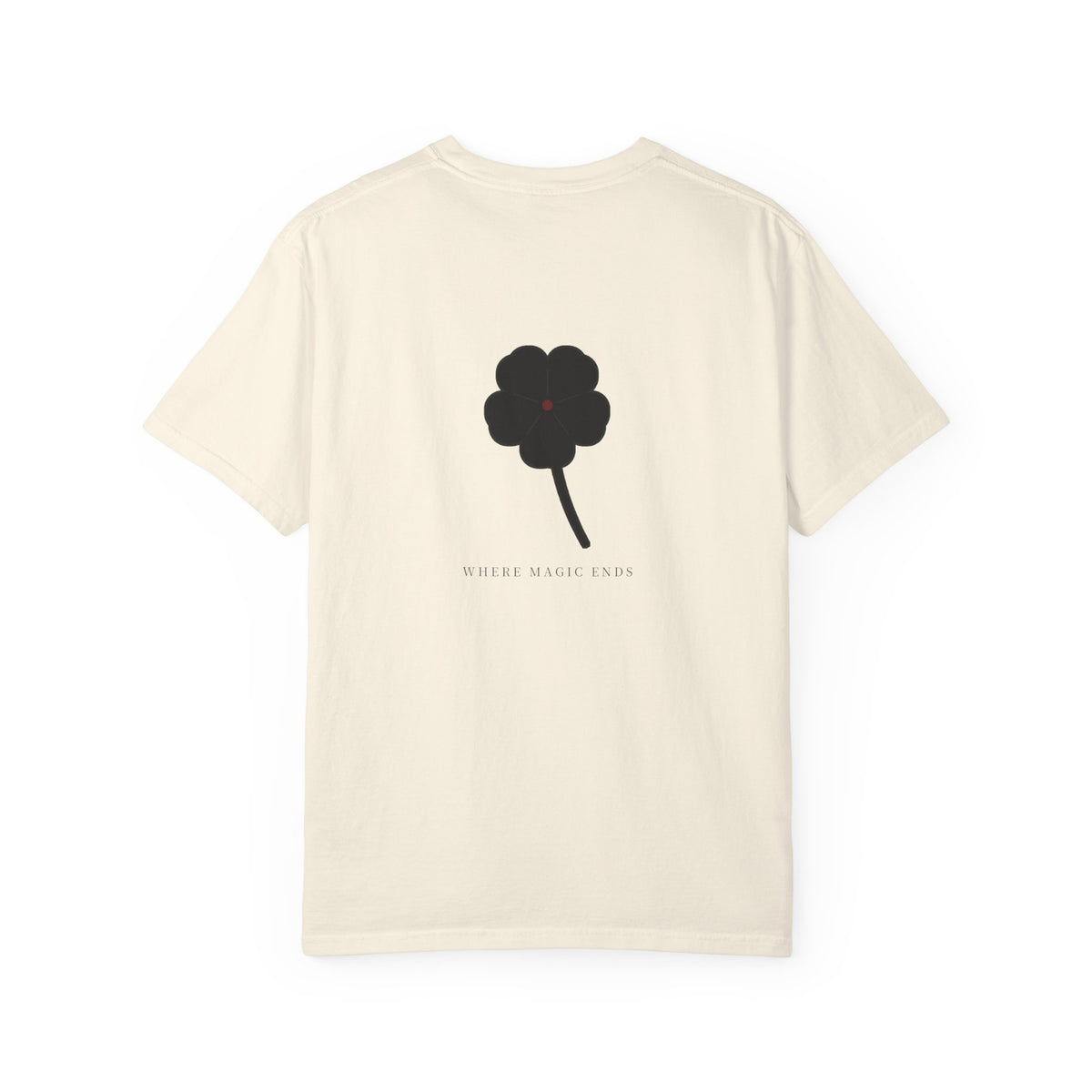 Black Clover Leaf Minimalist Heavyweight Tee | Inspired by Asta from Black Clover