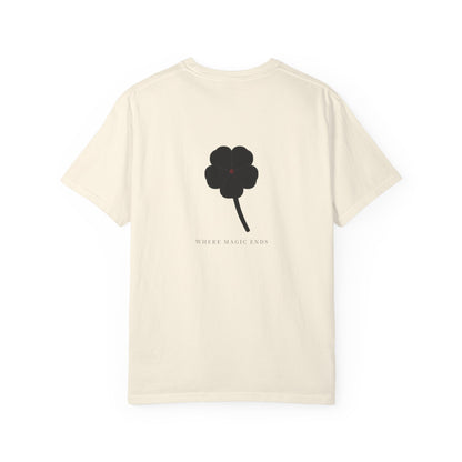 Black Clover Leaf Minimalist Heavyweight Tee | Inspired by Asta from Black Clover