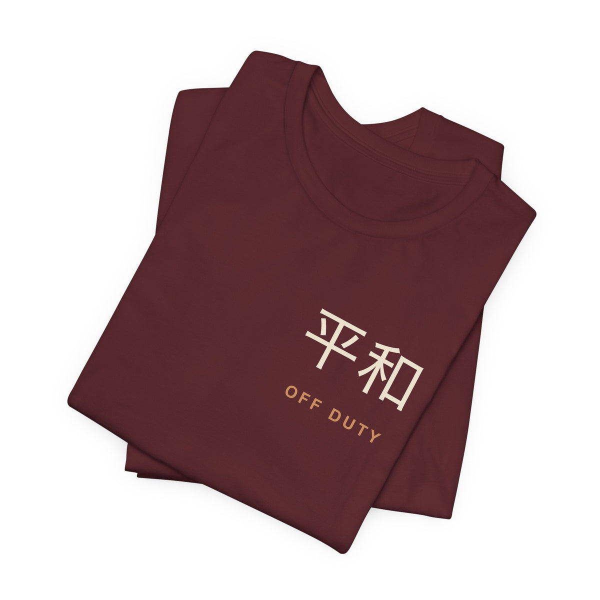 Off Duty Kanji Anime Soft Tee | Retired Assassin Japanese Streetwear