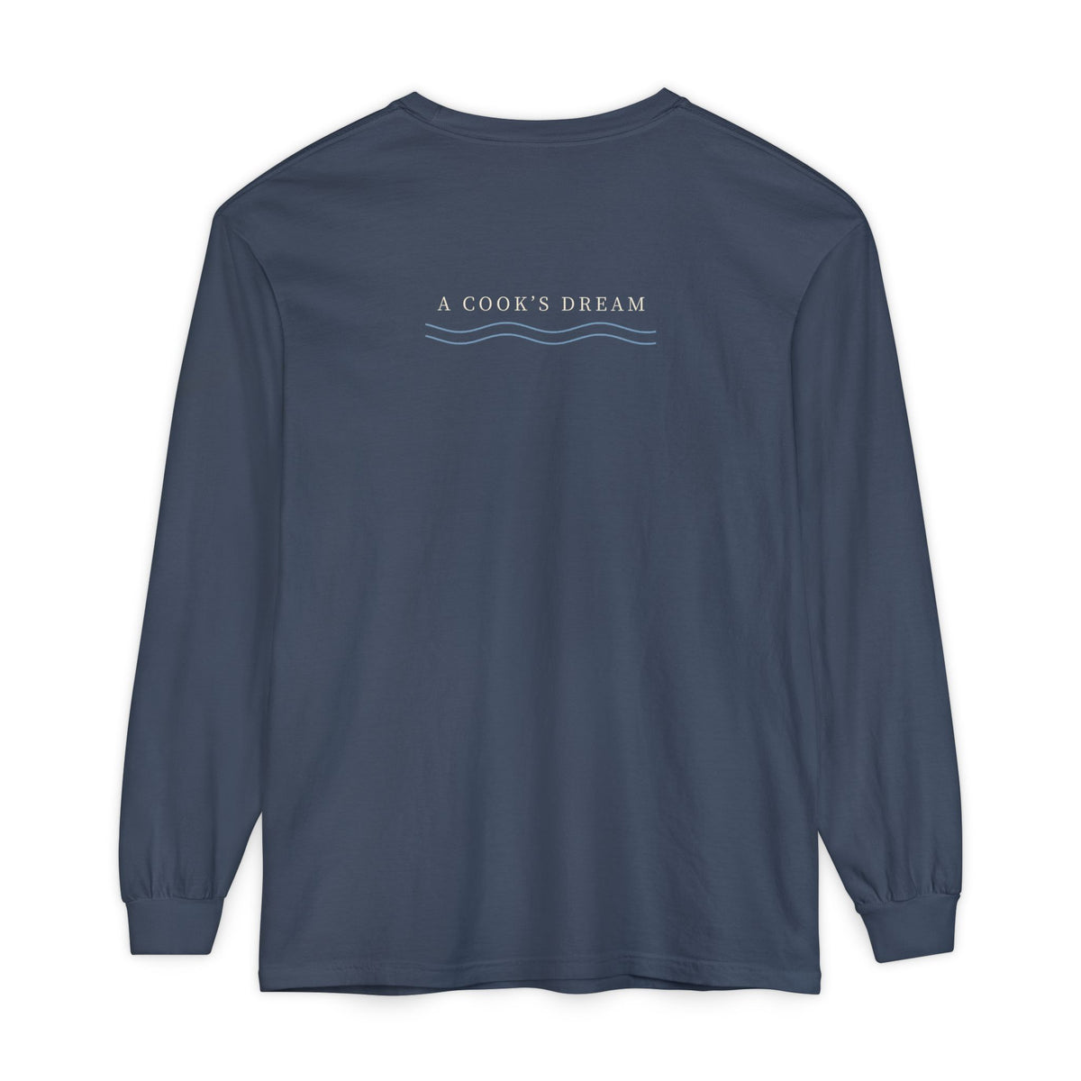 All Blue Service Kanji Anime Long Sleeve Tee | Pirate Japanese Streetwear