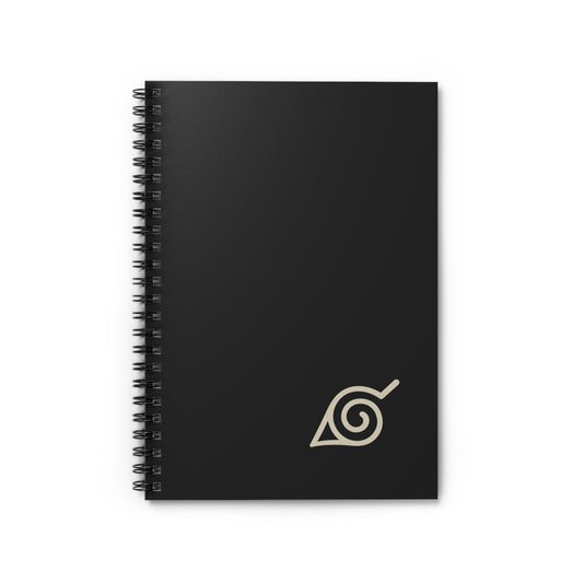 Konoha Quiet Crest Spiral Notebook
