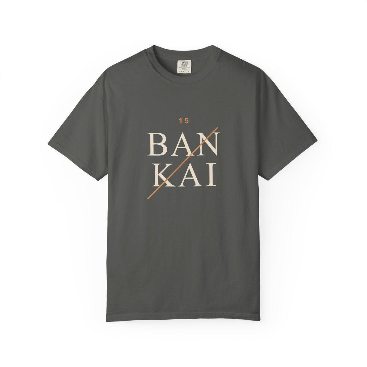 Bankai Quote Heavyweight Tee (Center Print) | Inspired by Ichigo Kurosaki from Bleach