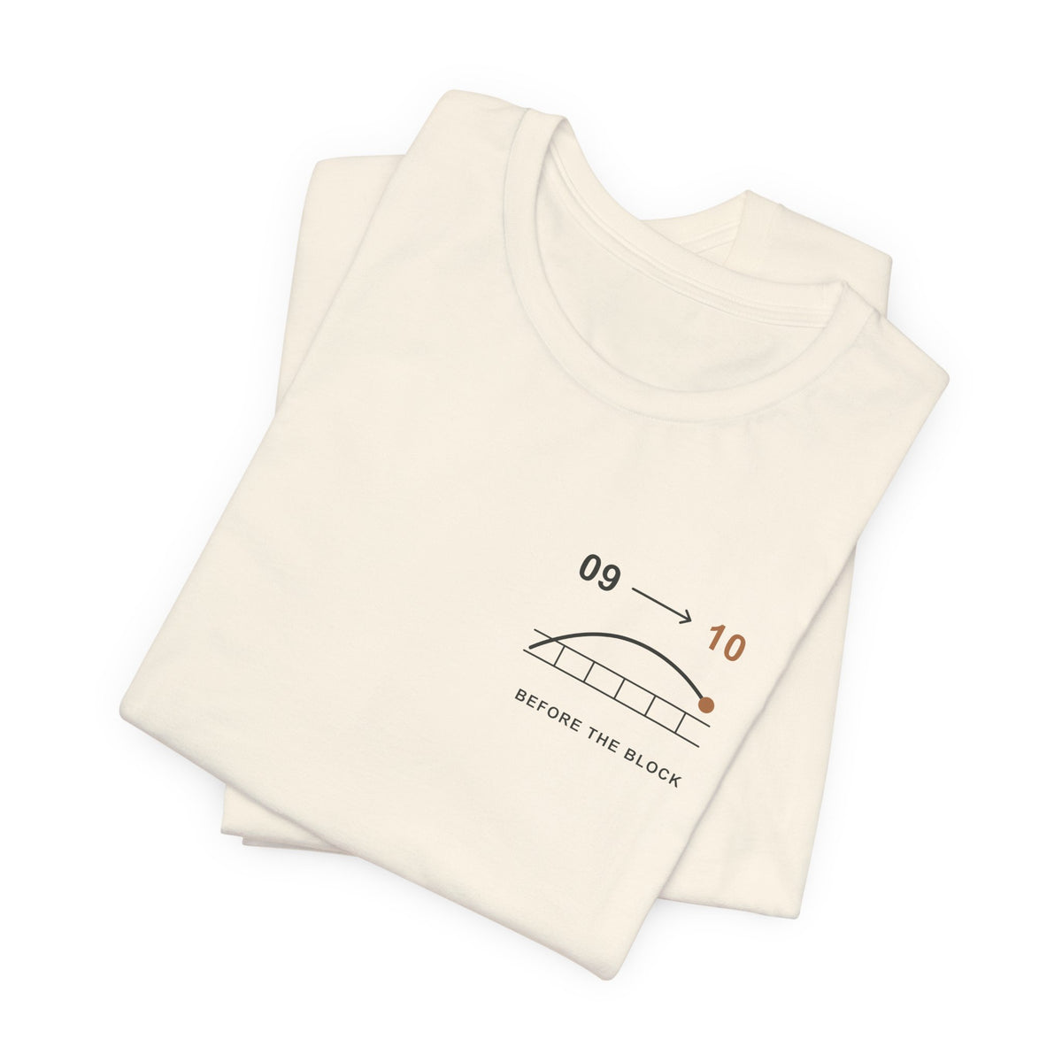 Before the Block Minimalist Anime Soft Tee | Anime Sports Japanese Streetwear