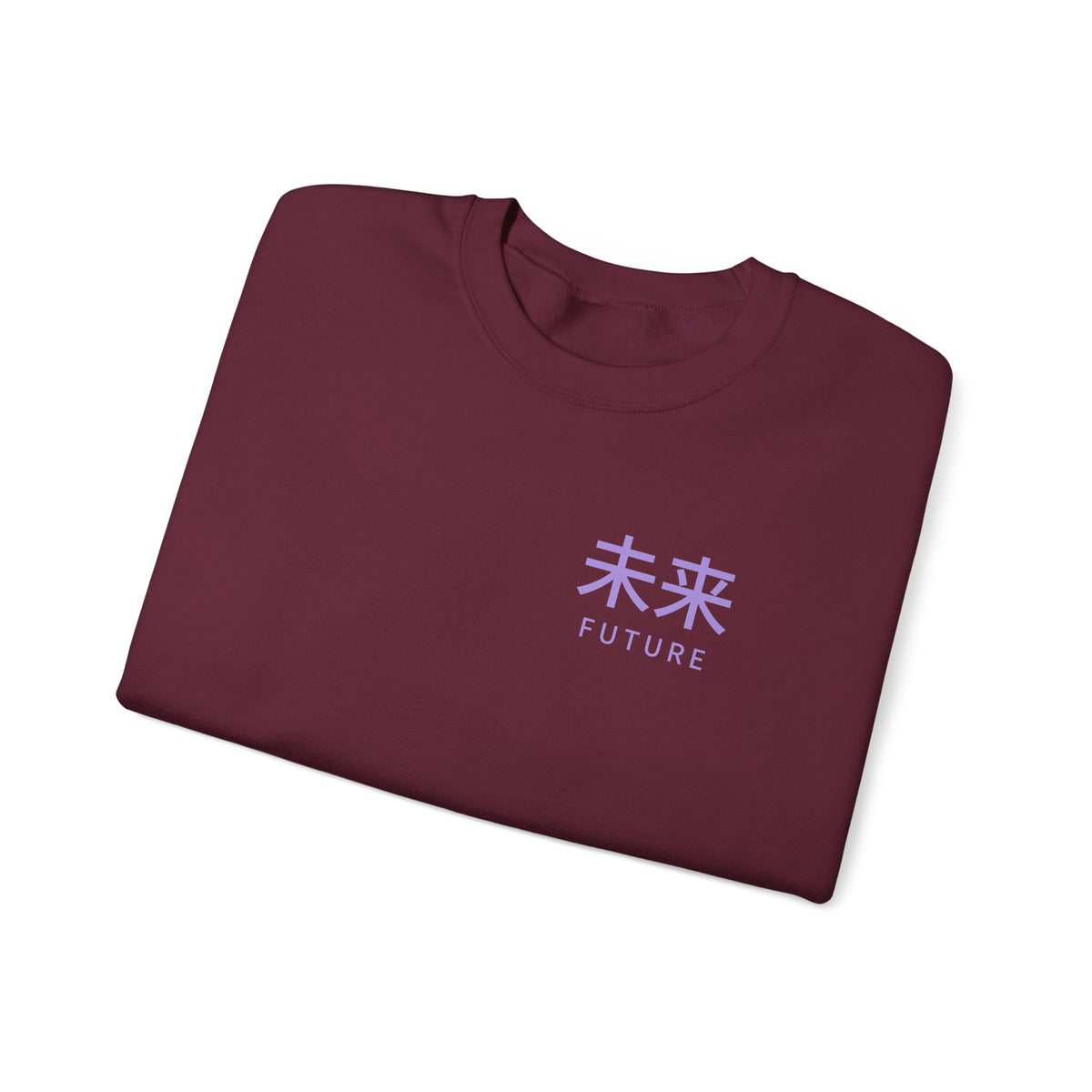Future Tense Kanji Anime Crewneck Sweatshirt | Saiyan Japanese Streetwear