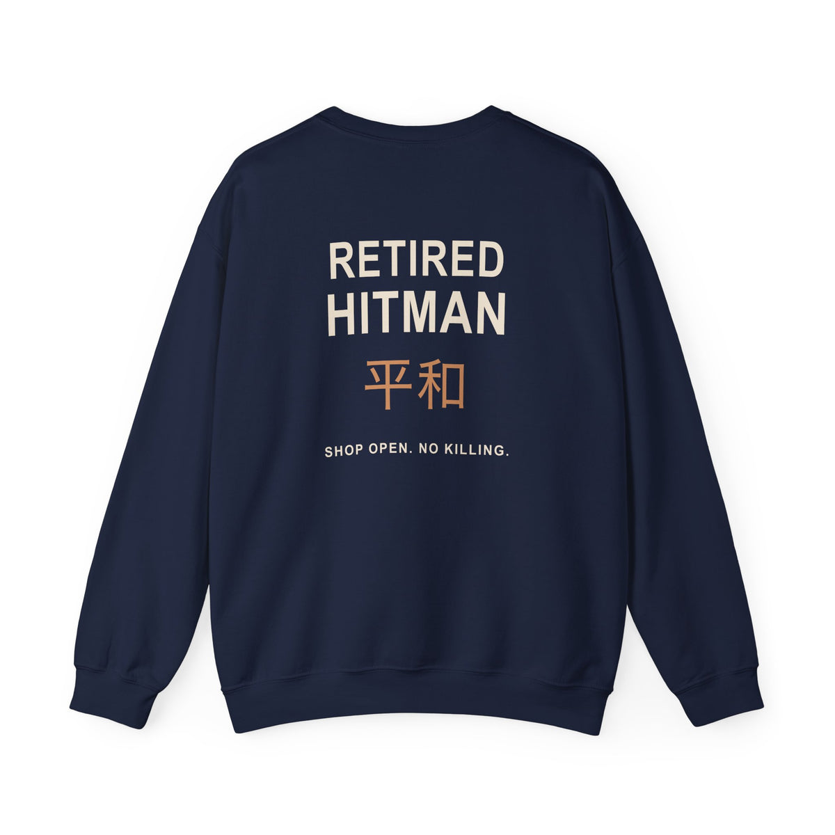 Off Duty Kanji Crewneck Sweatshirt | Inspired by Taro Sakamoto from Sakamoto Days
