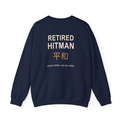 Off Duty Kanji Crewneck Sweatshirt | Inspired by Taro Sakamoto from Sakamoto Days