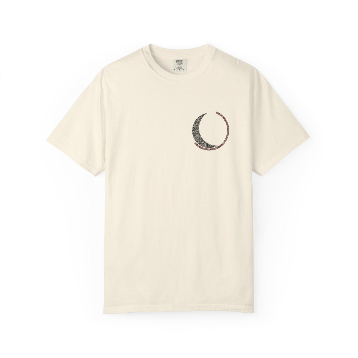 Black Moon Minimalist Anime Tee | Soul Sword Japanese Streetwear