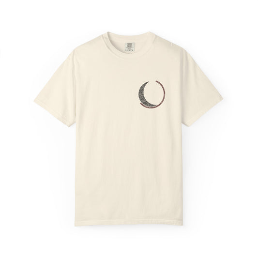 Black Moon Minimalist Heavyweight Tee | Inspired by Ichigo Kurosaki from Bleach