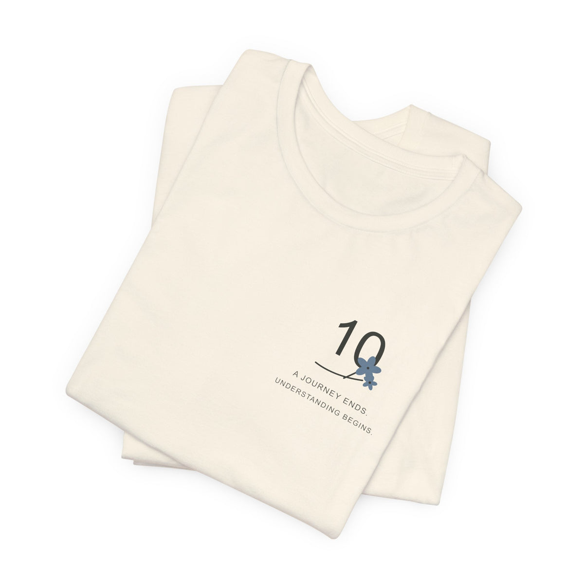 Ten Years, Still Learning Minimalist Anime Soft Tee | Mage Journey Japanese Streetwear