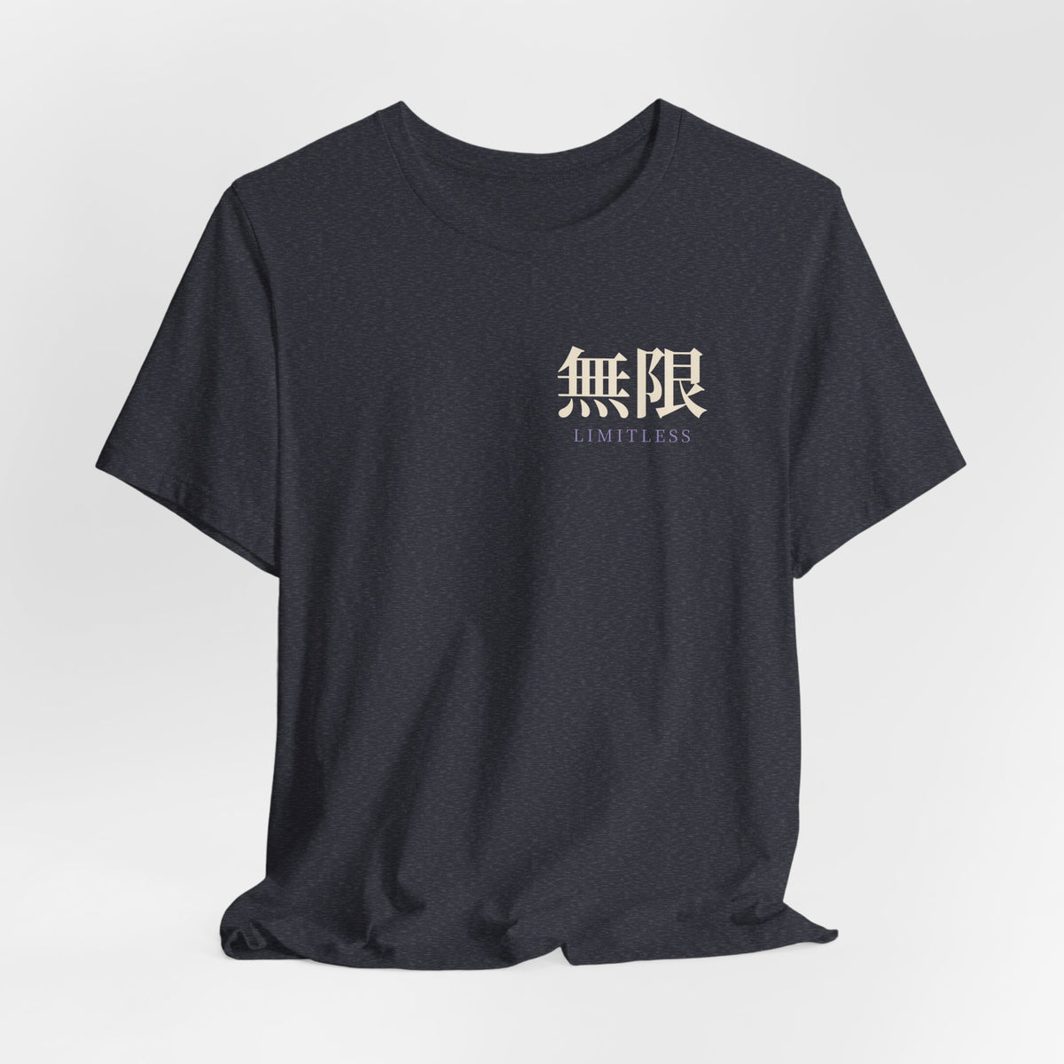 Limitless Uniform Kanji Anime Soft Tee | Sorcerer Japanese Streetwear