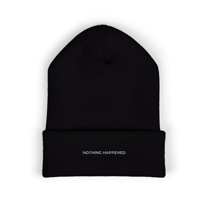 Nothing Happened Embroidered Beanie | Inspired by Roronoa Zoro from One Piece