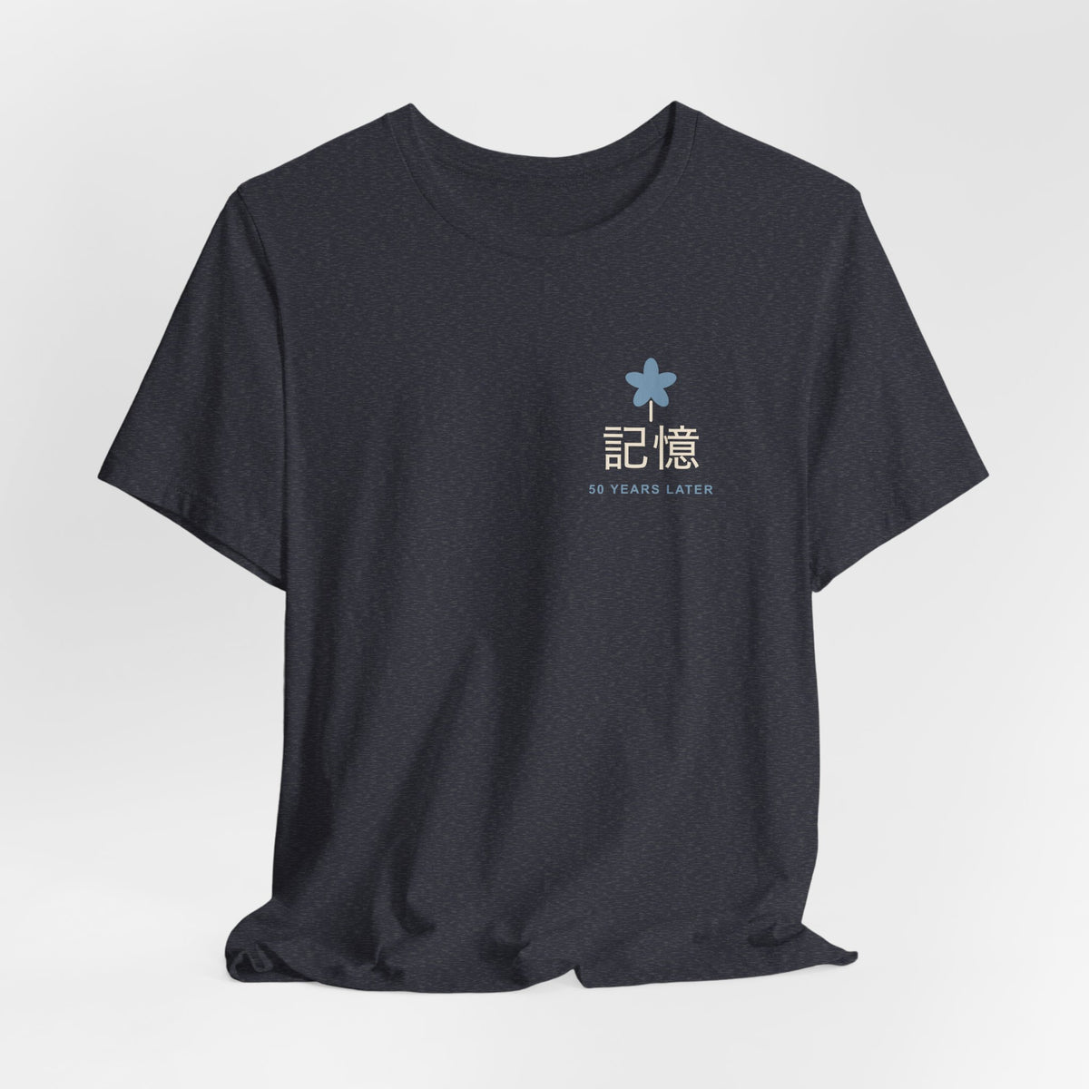 Memory of the Sky Kanji Anime Soft Tee | Mage Journey Japanese Streetwear