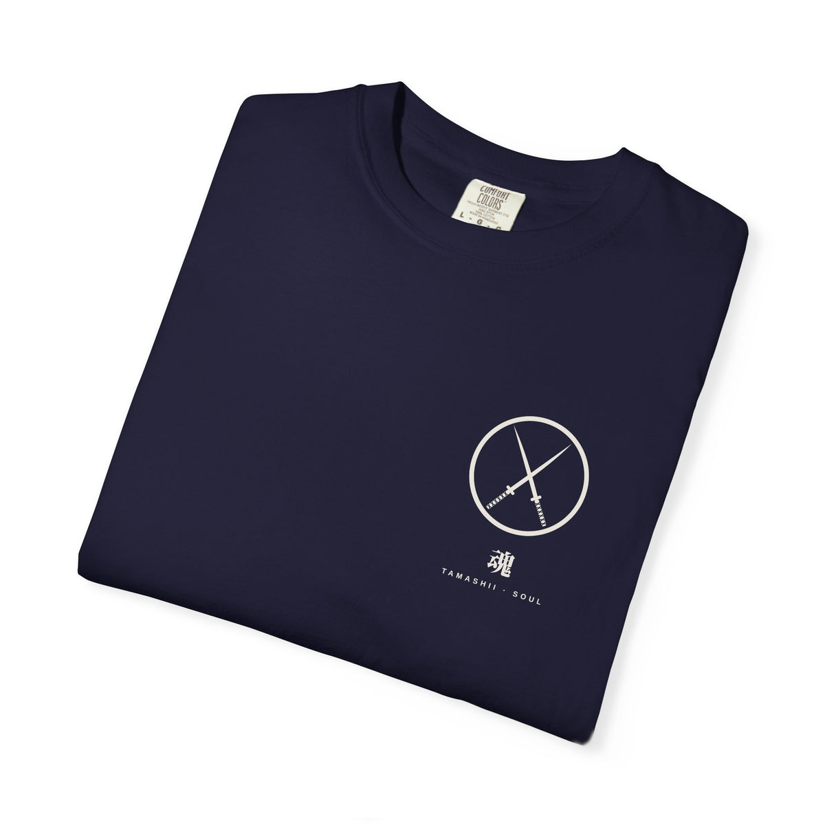 Tamashii Katana Anime Tee | Minimalist Samurai Streetwear Shirt