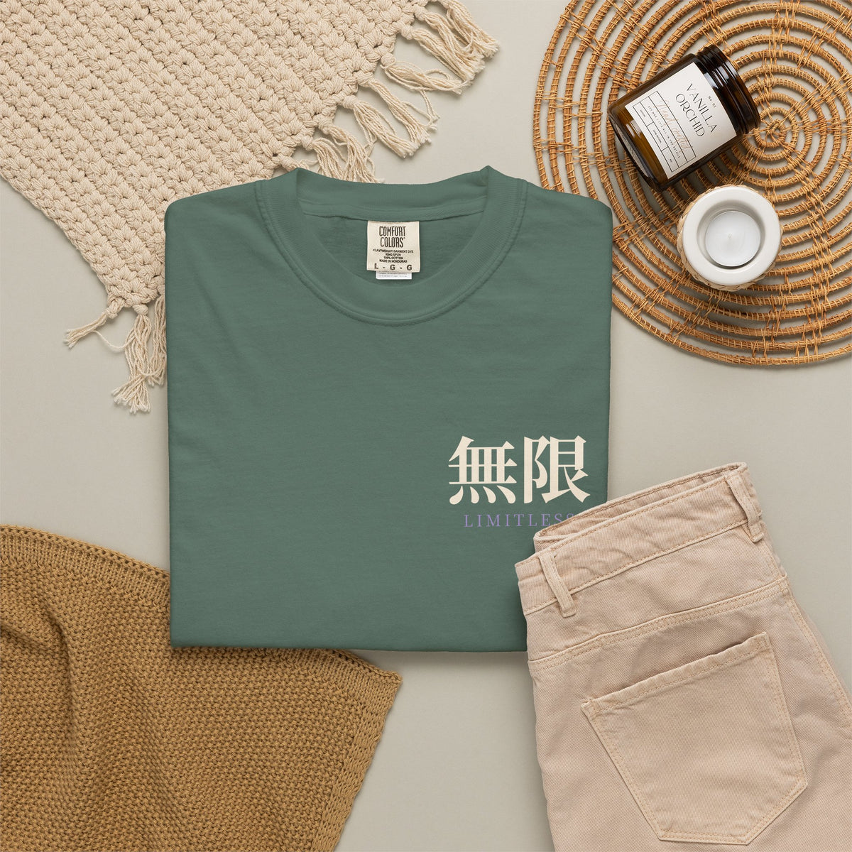 Limitless Uniform Kanji Anime Tee | Sorcerer Japanese Streetwear