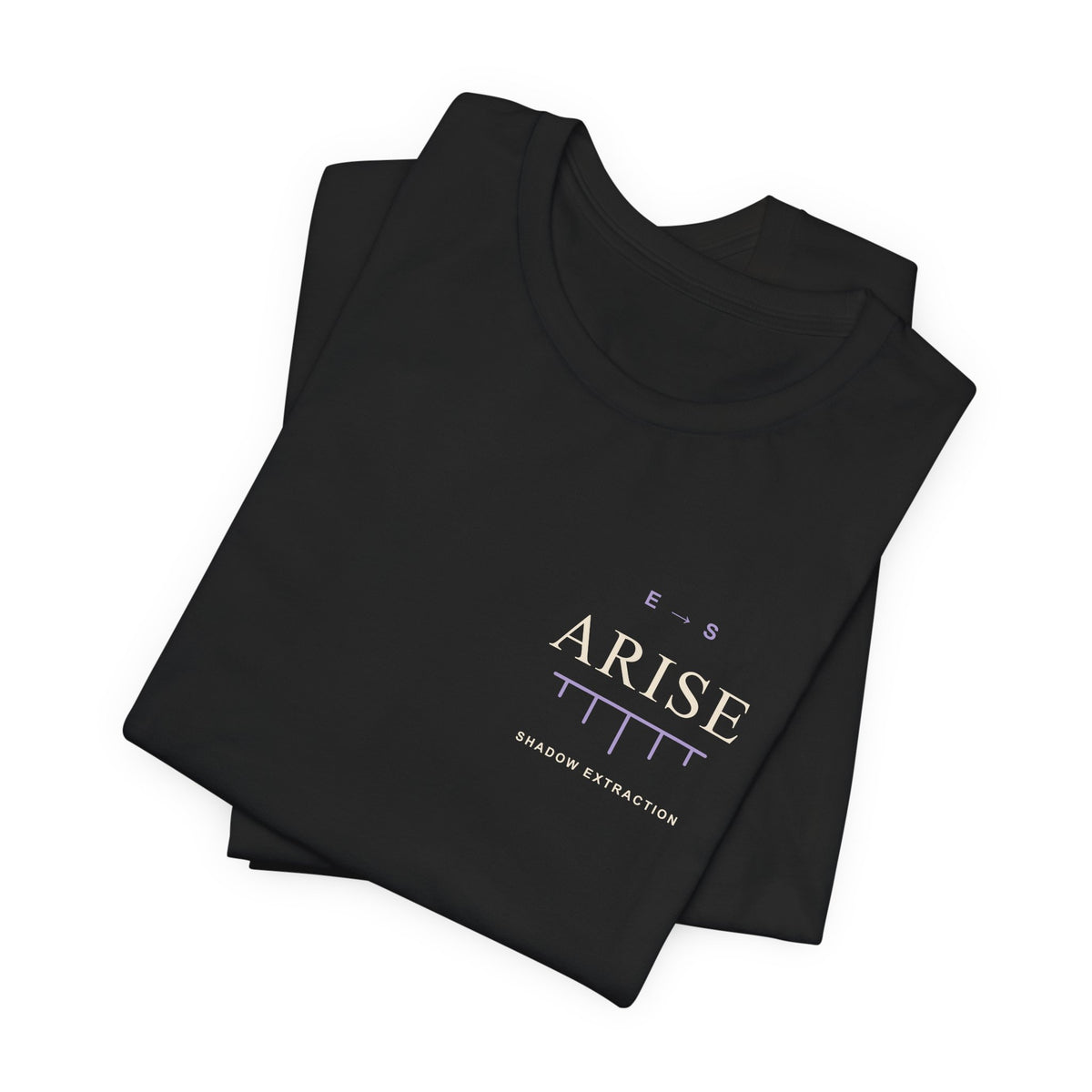 Arise Rank Anime Quote Soft Tee | Shadow Rank Gym Japanese Streetwear