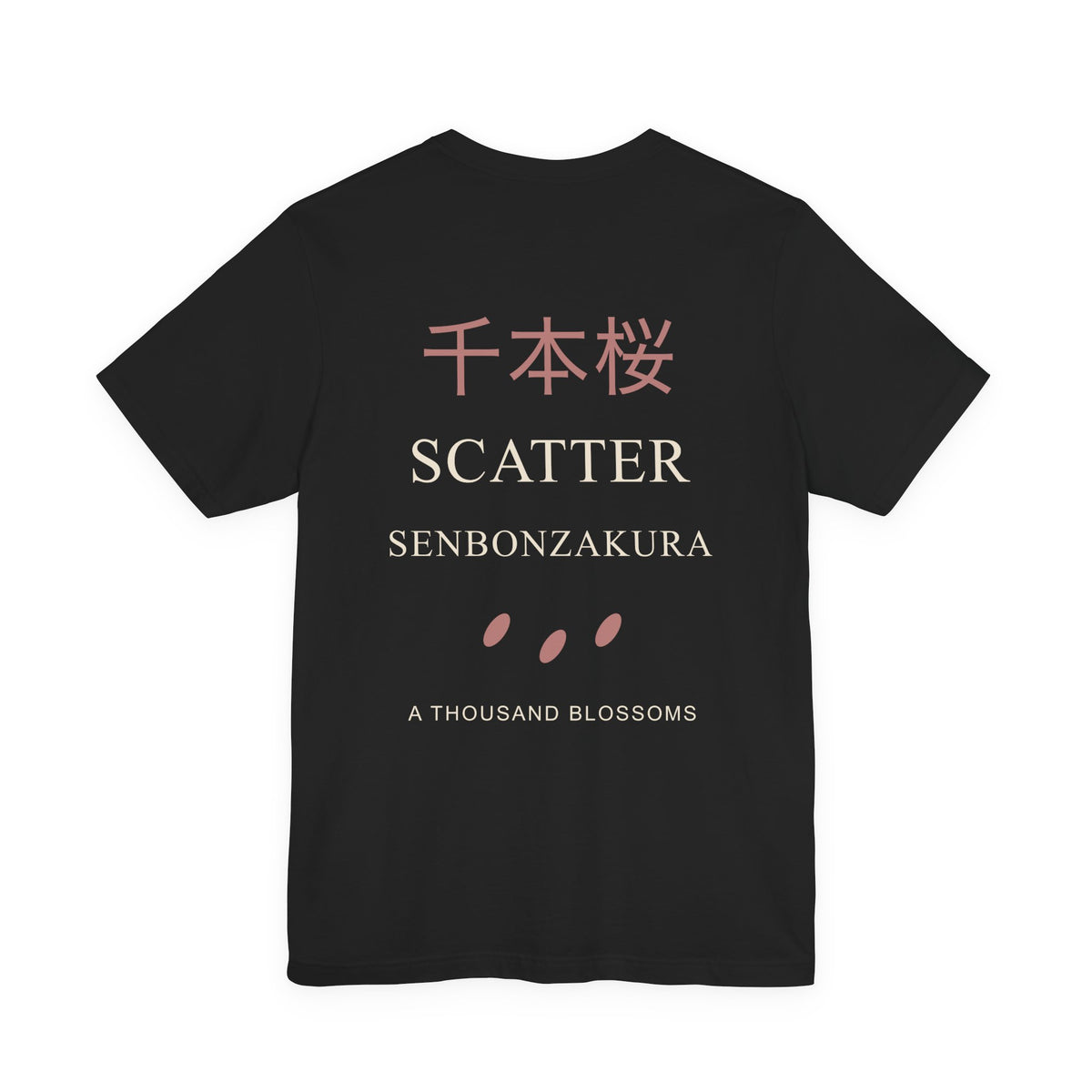 Scatter Kanji Anime Soft Tee | Soul Sword Japanese Streetwear