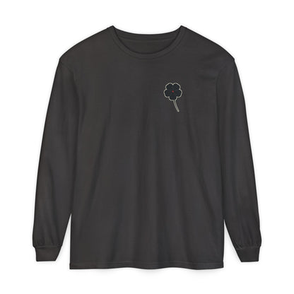 Black Clover Leaf Minimalist Long Sleeve Tee | Inspired by Asta from Black Clover