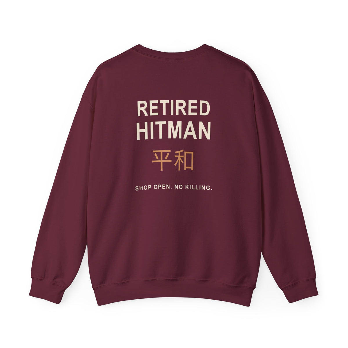 Off Duty Kanji Crewneck Sweatshirt | Inspired by Taro Sakamoto from Sakamoto Days