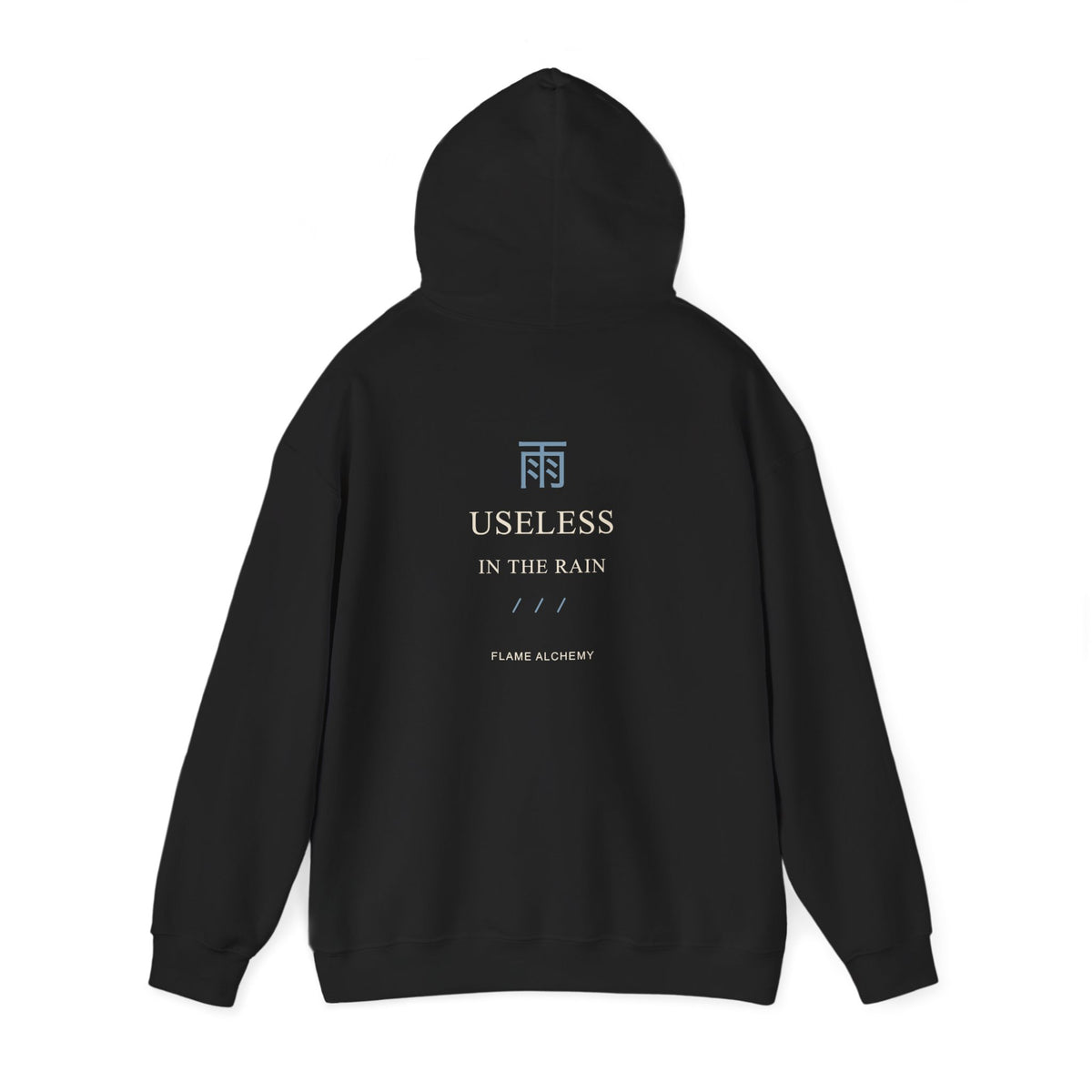 Rain Check Kanji Hoodie | Inspired by Roy Mustang from Fullmetal Alchemist