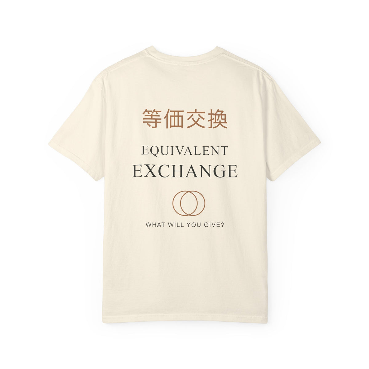 Equal Exchange Kanji Anime Tee | Alchemy Japanese Streetwear