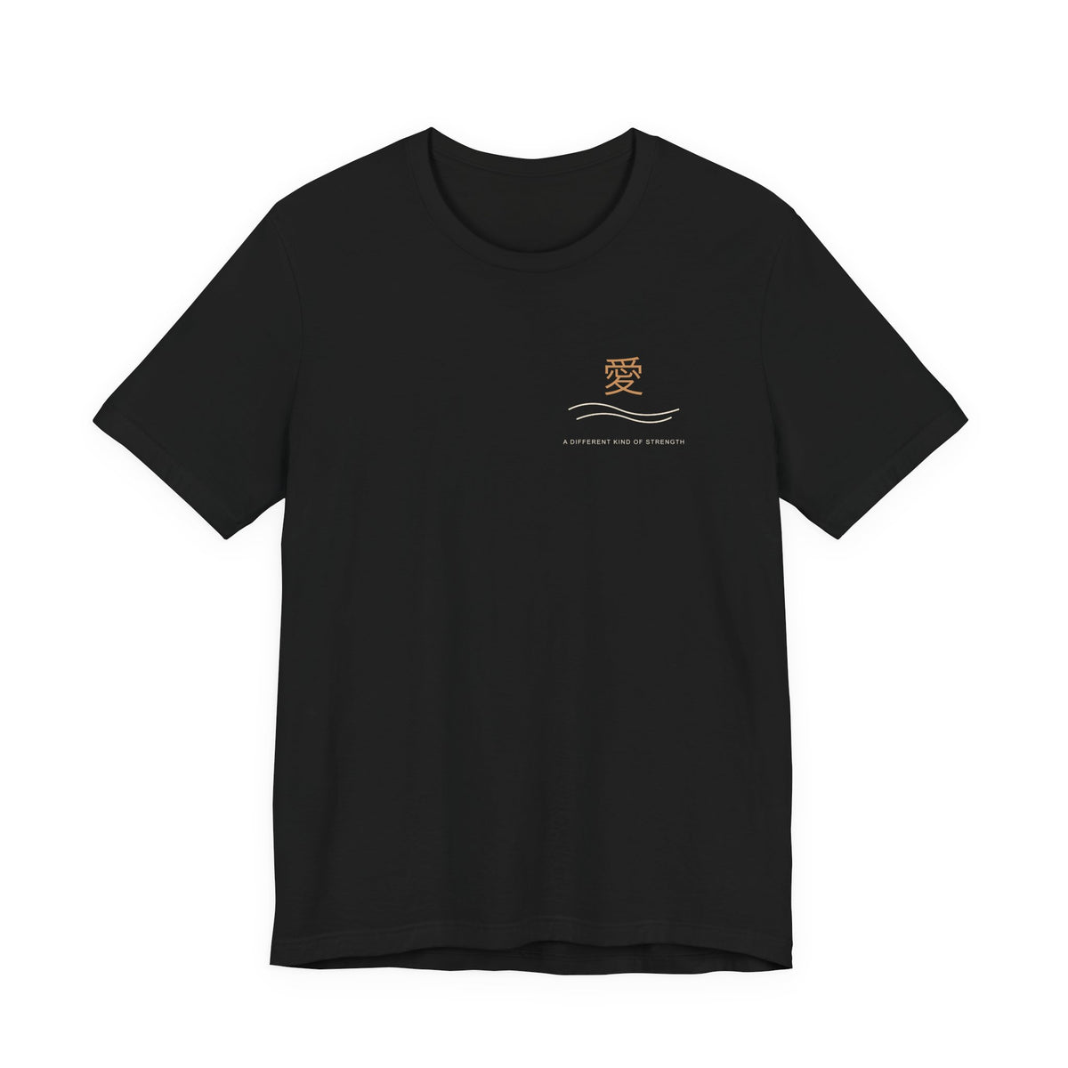 Sand and Love Minimalist Anime Soft Tee | Ninja Japanese Streetwear