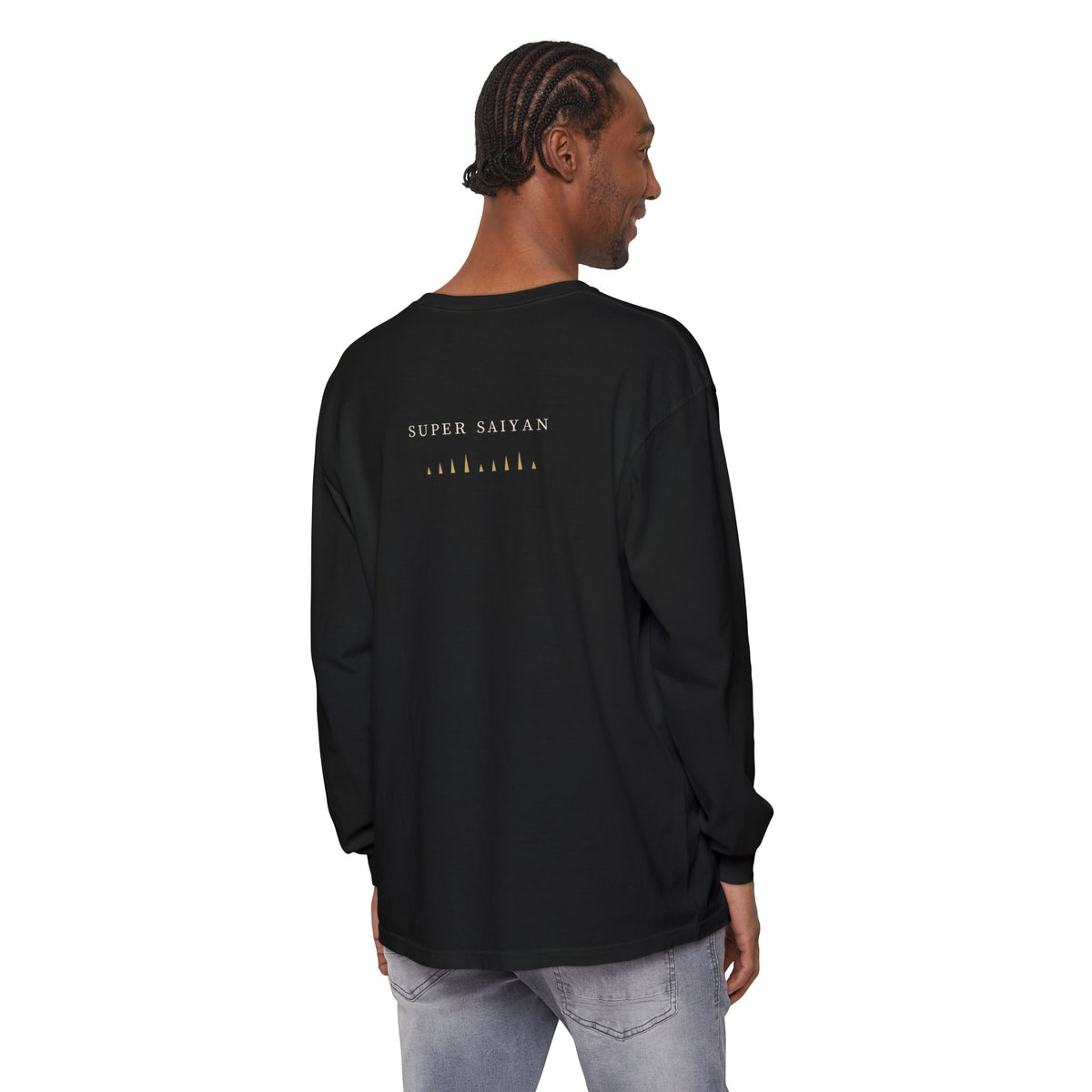 Beyond the Limit Kanji Anime Long Sleeve Tee | Power Level Japanese Streetwear