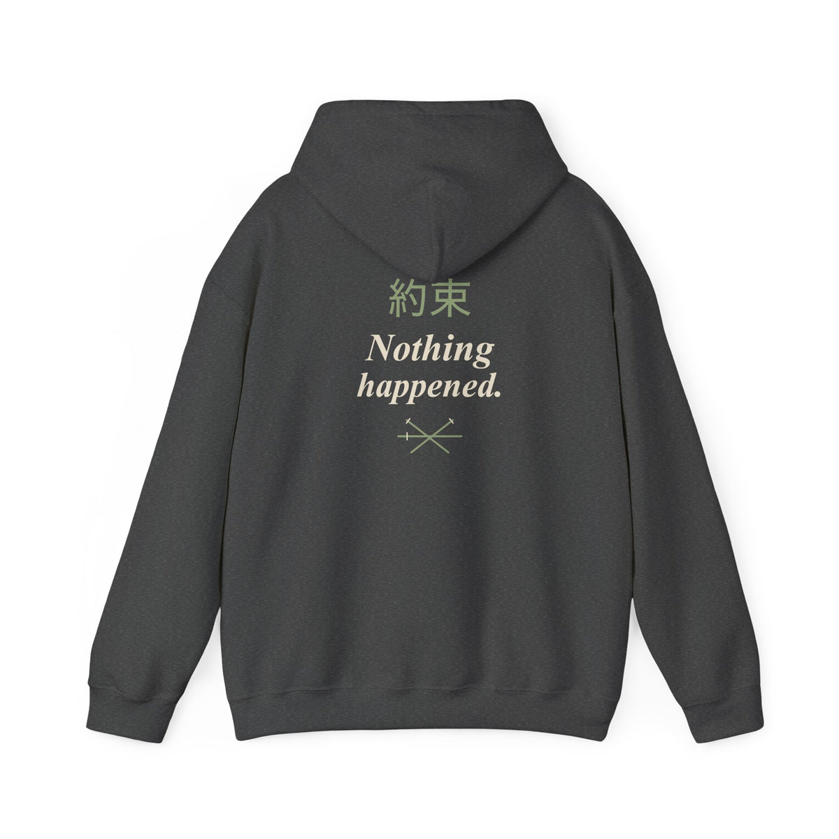 Kept Promise Kanji Anime Hoodie | Pirate Japanese Streetwear