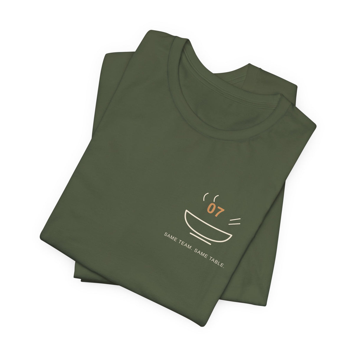 Table for Seven Minimalist Anime Soft Tee | Ninja Japanese Streetwear