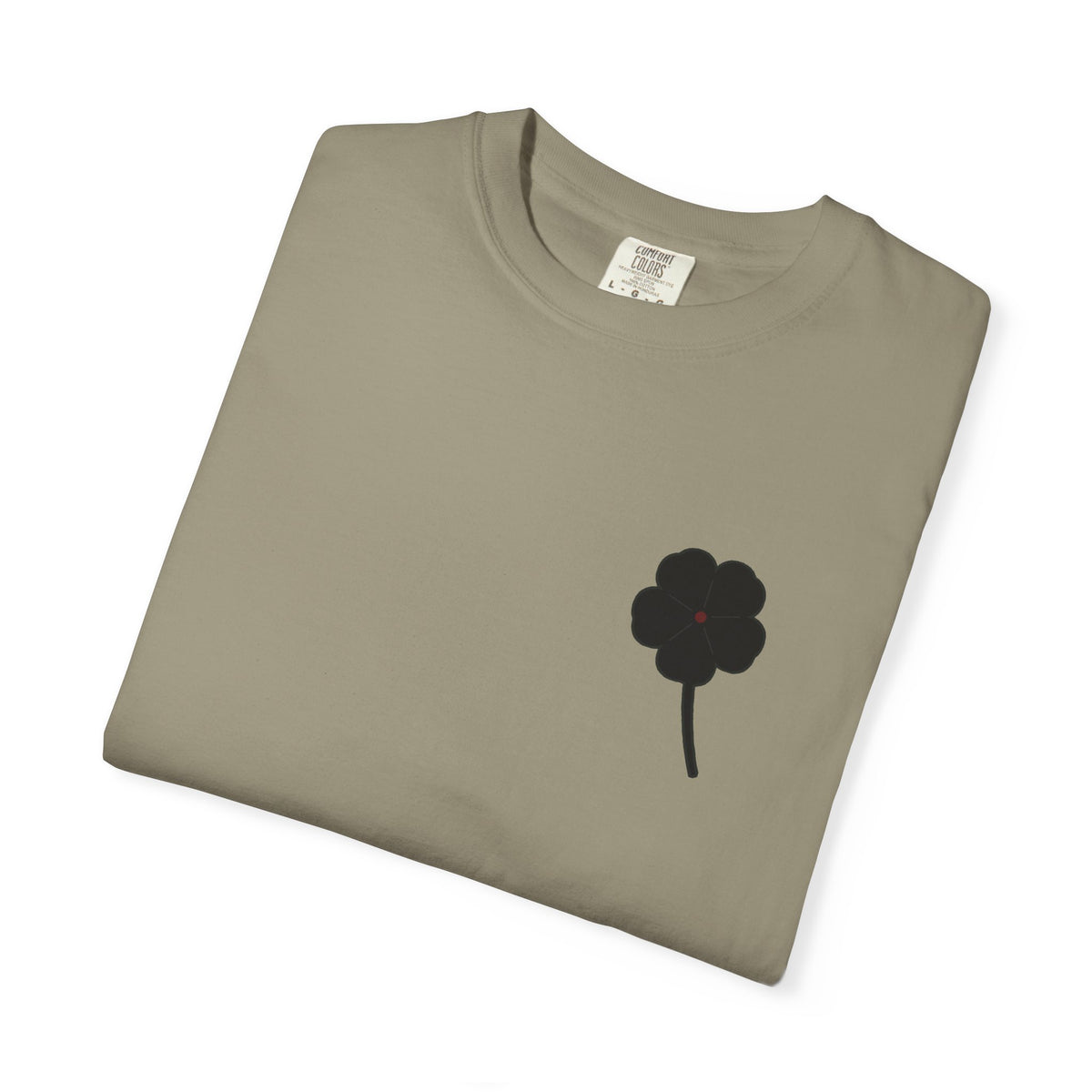 Black Clover Leaf Minimalist Heavyweight Tee | Inspired by Asta from Black Clover
