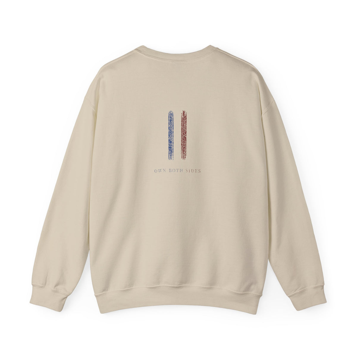 Dual Temperature Kanji Anime Crewneck Sweatshirt | Ice and Fire Japanese Streetwear