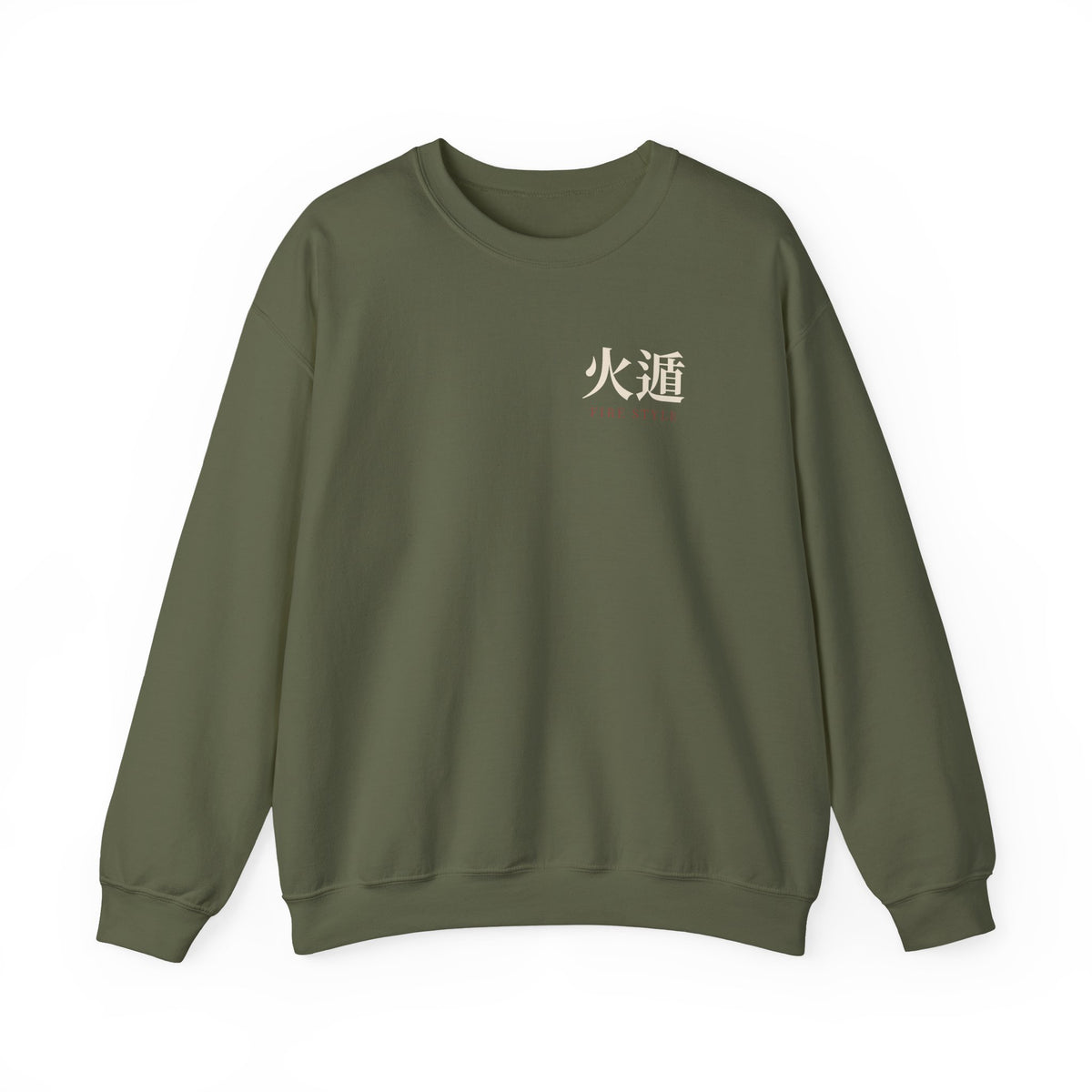 Ember Lineage Kanji Anime Crewneck Sweatshirt | Ninja Japanese Streetwear