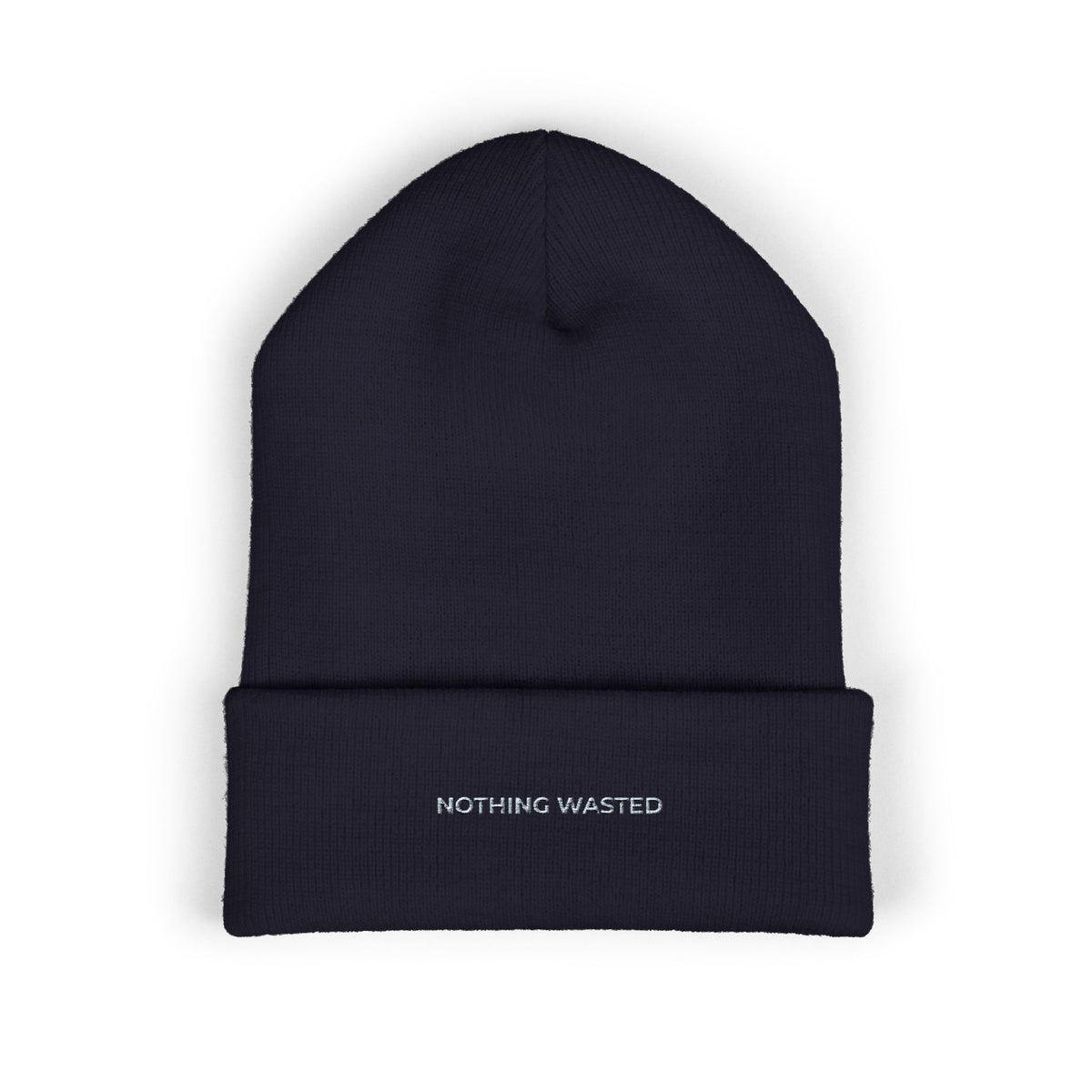 Nothing Wasted Embroidered Beanie | Inspired by Rudo from Gachiakuta