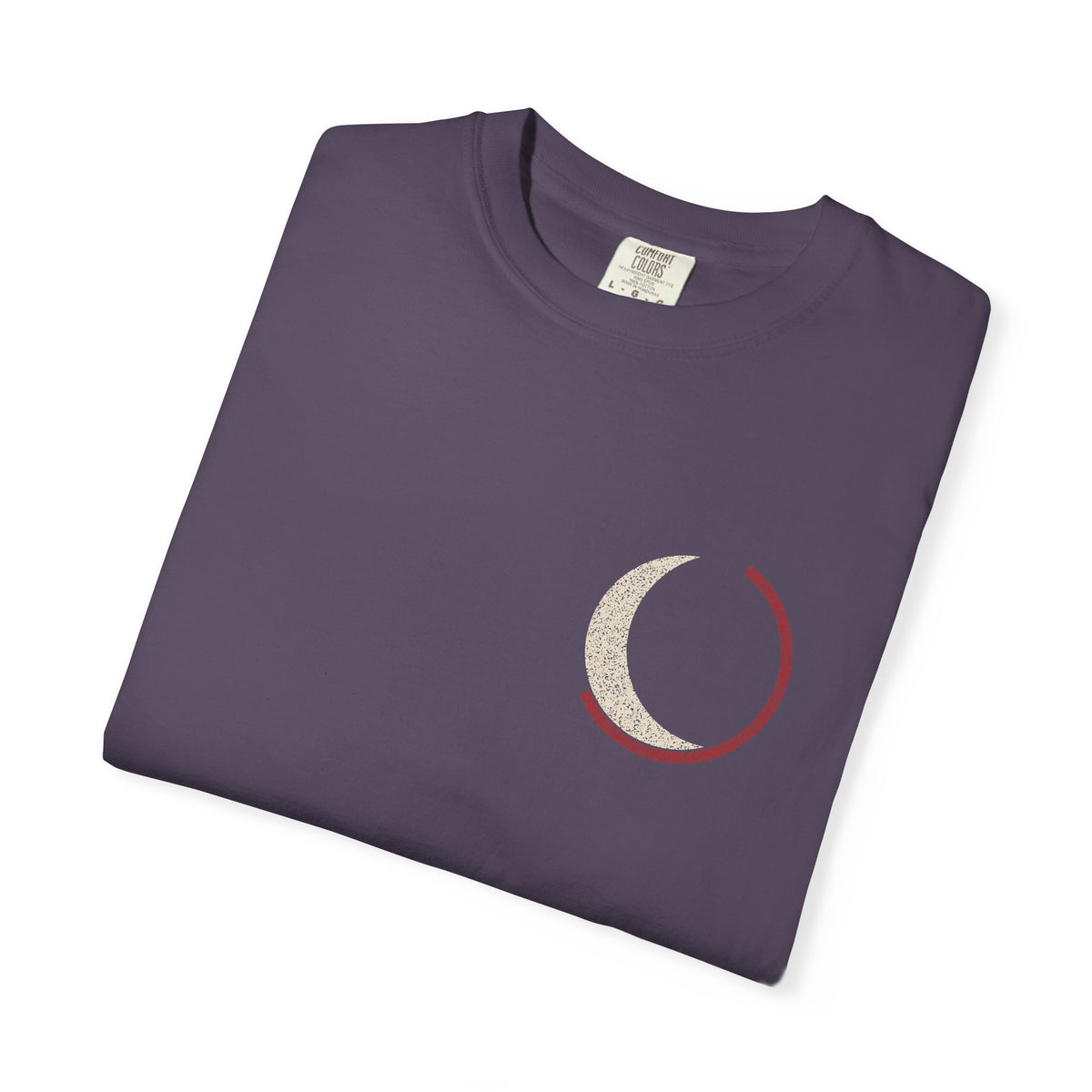 Black Moon Minimalist Anime Tee | Soul Sword Japanese Streetwear