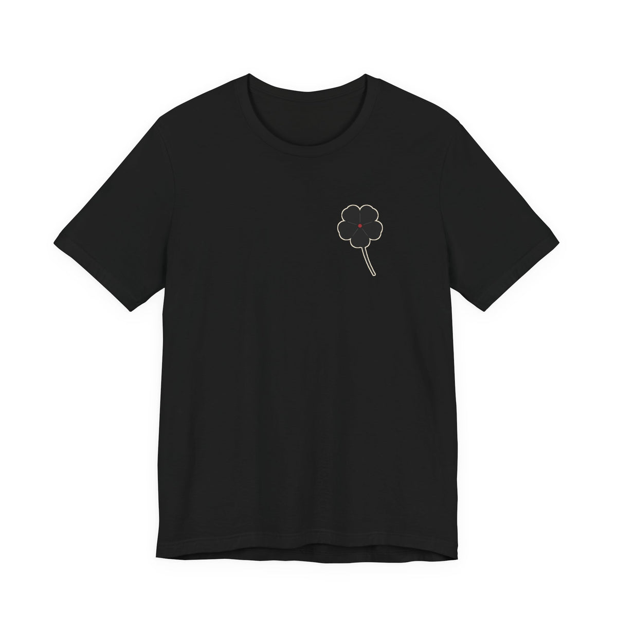 Black Clover Leaf Minimalist Soft Tee | Inspired by Asta from Black Clover