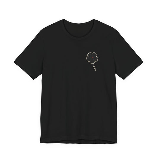 Black Clover Leaf Minimalist Soft Tee | Inspired by Asta from Black Clover