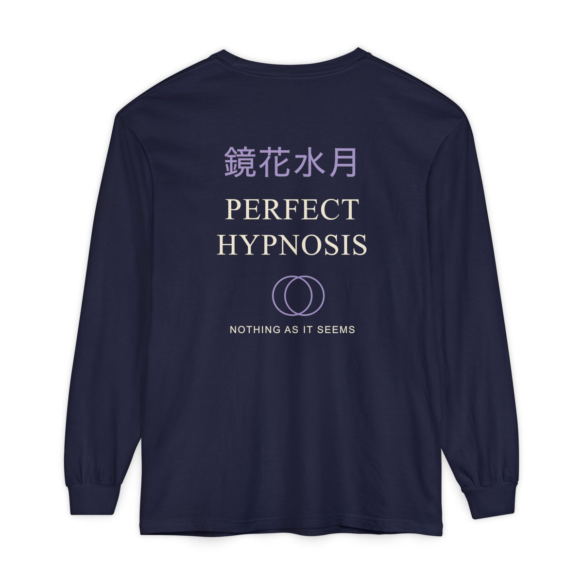 Perfect Illusion Kanji Long Sleeve Tee | Inspired by Sosuke Aizen from Bleach