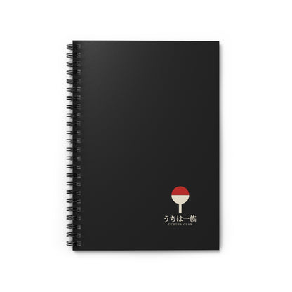 Clan Fan Crest Spiral Notebook