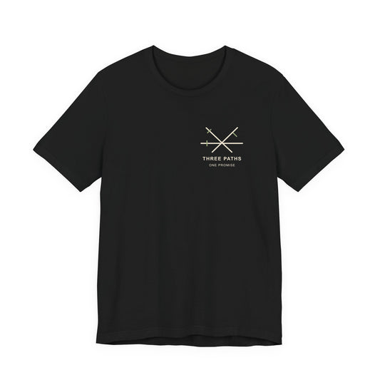 Three Paths Minimalist Anime Soft Tee | Pirate Japanese Streetwear