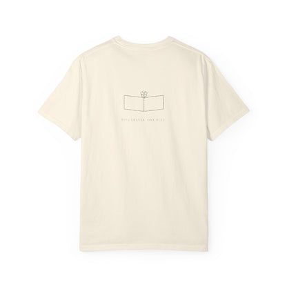 Five Leaf Kanji Heavyweight Tee | Inspired by Asta from Black Clover